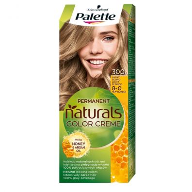 Palette Permanent Naturals Color Creme farba do wosw trwale koloryzujca 300/ 8-0 Jasny Blond