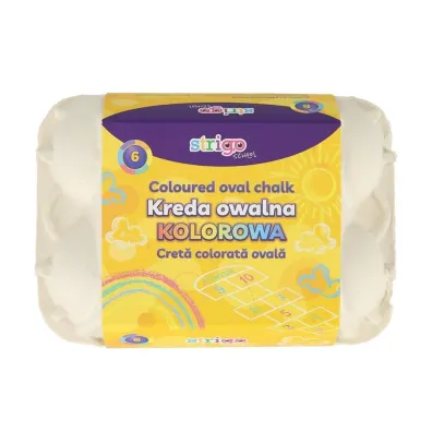 Strigo Kreda chodnikowa Owalna 6 szt.