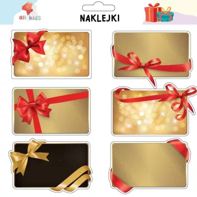 All4Kids Naklejki na prezenty 1