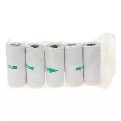 Papier termiczny biay samoprzylepny 5,5x2,5cm 5sz