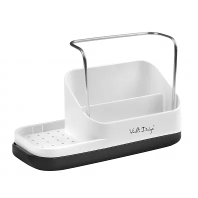 Vialli Design Organizer kuchenny z dozownikiem na pyn Livio Duo 8302