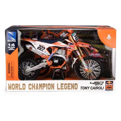KTM 450 SXF Red Bull 2018 Tony Cairolli 1:6 Daffi