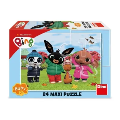 Puzzle baby 24 el. Kr�lik Bing jesienn� por� Dino Toys