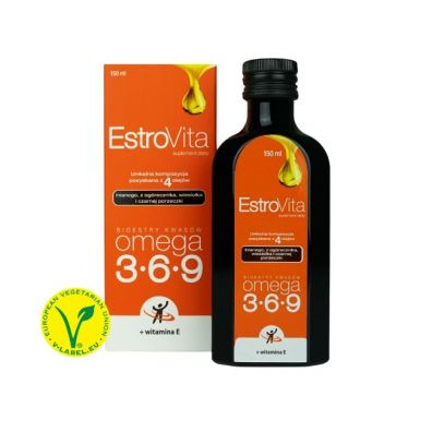 Estrovita Classic Kwasy Omega 3-6-9 Suplement diety 150 ml