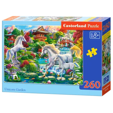 Puzzle 260 el. Unicorn Garden Castorland