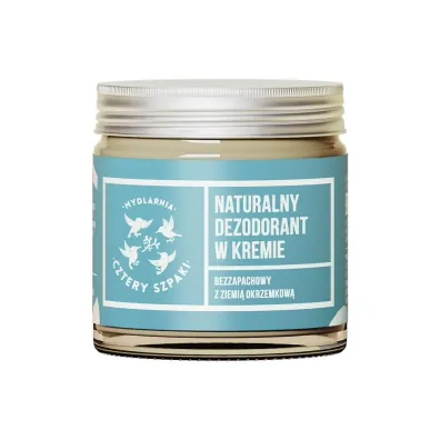 Mydlarnia 4 Szpaki Dezodorant w kremie bezzapachowy 60 ml