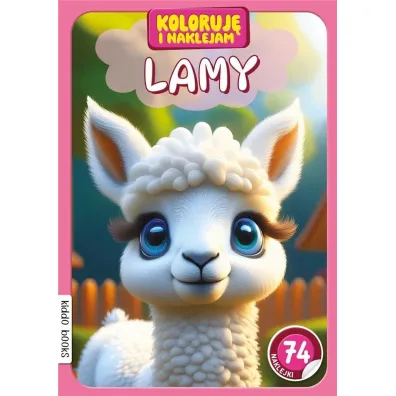 Koloruj� i naklejam, Lamy