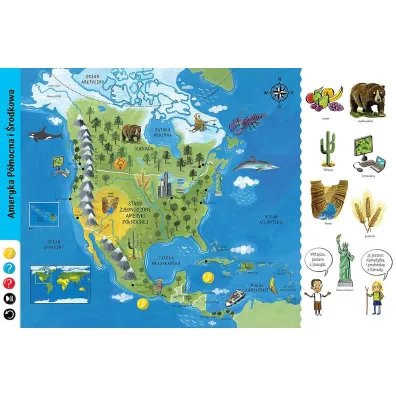 Obrazkowy atlas �wiata. (seria z pi�rem KAKADU)