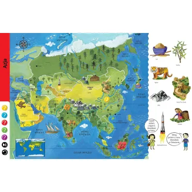 Obrazkowy atlas �wiata. (seria z pi�rem KAKADU)