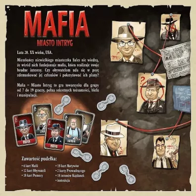 Mafia. Miasto intryg Trefl