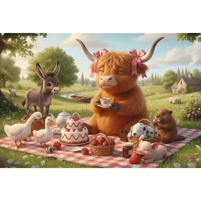 Puzzle 300el S�odki piknik TREFL 23051 TR