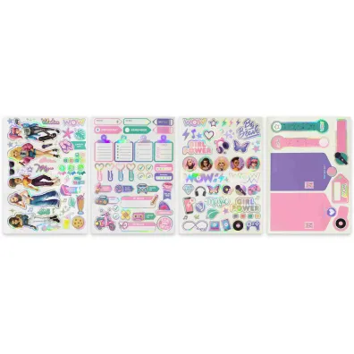 Album z holograficznymi naklejkami WoW Generation