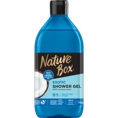 Nature Box Żel pod prysznic Coconut Oil 385 ml