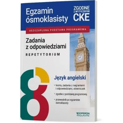 Egzamin �smoklasisty. J�zyk angielski. Zadania z odpowiedziami. Repetytorium