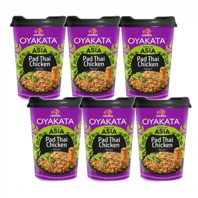 Oyakata Danie Asia Pad Thai Chicken Zestaw 6 x 93 g