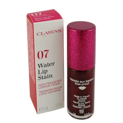 Clarins Woda koloryzuj�ca do ust Water Lip Stain 07 Violet Water 7 ml