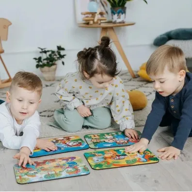 Puzzle drewniane 200 el. Krzyk Trefl