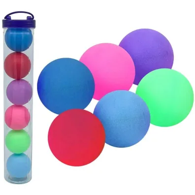 Pi�ki do ping ponga kolorowe 6szt Trifox