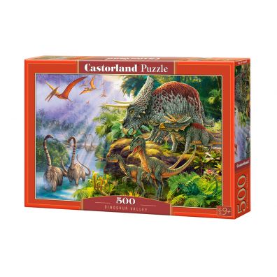 Puzzle 500 el. Dinosaur Valley Castorland