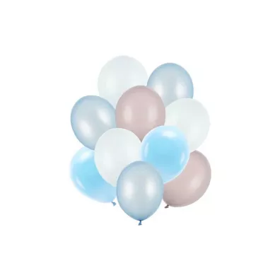 PartyDeco Zestaw balon�w lateksowych mix 10 szt.