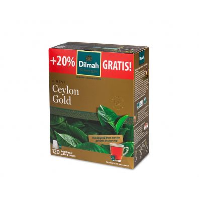 Dilmah Herbata czarna Ceylon Gold 120 x 2 g
