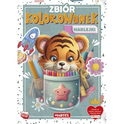 Zbi�r kolorowanek + naklejki