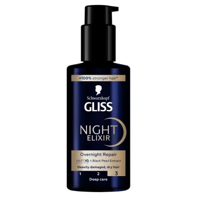 Gliss Night Elixir Overnight Repair kuracja do w�os�w 100 ml