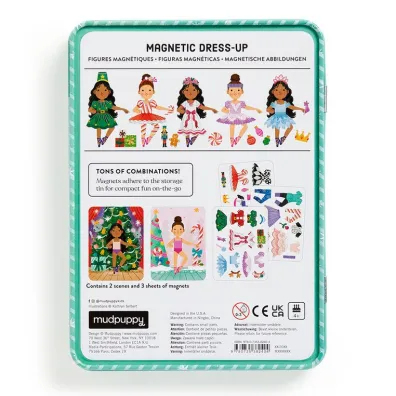 Puzzle Magnetyczne Postacie Zaczarowany dziadek do orzech�w 4+ Mudpuppy