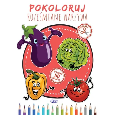 Pokoloruj roze�miane warzywa