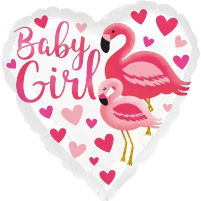 Amscan Balon foliowy Baby Girl