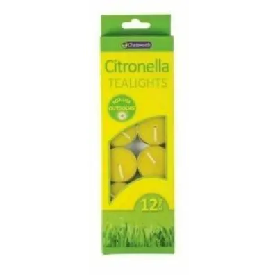 Chatsworth Podgrzewacze Citronella 12 szt.