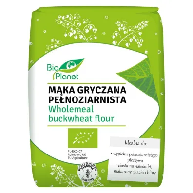 Bio Planet M�ka gryczana pe�noziarnista 1 kg Bio