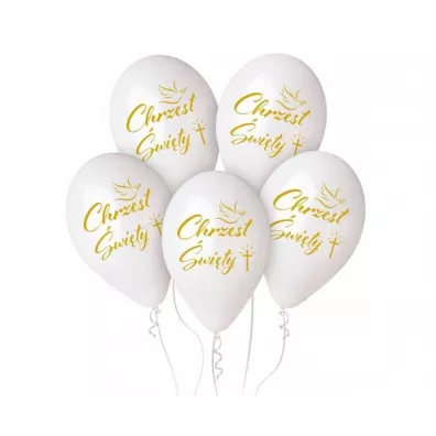 Godan Balony premium hel Chrzest 33cm
