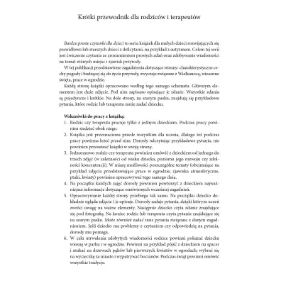 Wiosna. Bardzo proste czytanki dla dzieci