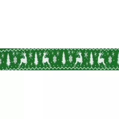 Brewis Wst��ka satynowa z motywem �wi�tecznym 12mm x 22m