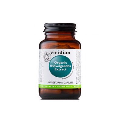 Viridian Organiczna ashwagandha - suplement diety 60 kaps. Bio