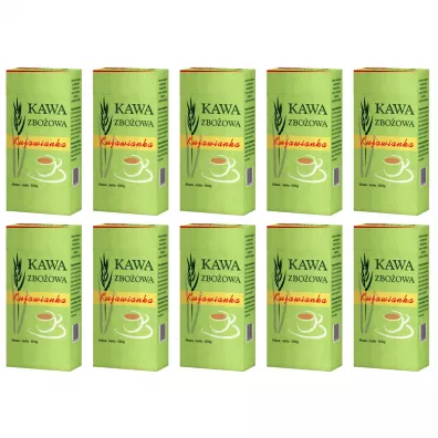 Delecta Kawa zbo�owa Kujawianka zgrzewka 10 x 500 g