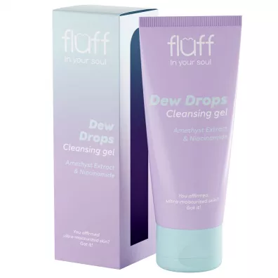 Fluff In Your Soul Dew Drops el do mycia twarzy z ametystem i niacynamidem, 100 ml