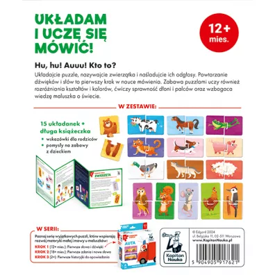 Zwierz�ta. Pierwsze puzzle Edgard