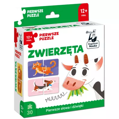 Zwierz�ta. Pierwsze puzzle Edgard