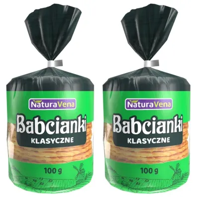 NaturaVena Babcianki naturalne Zestaw 2 x 100 g