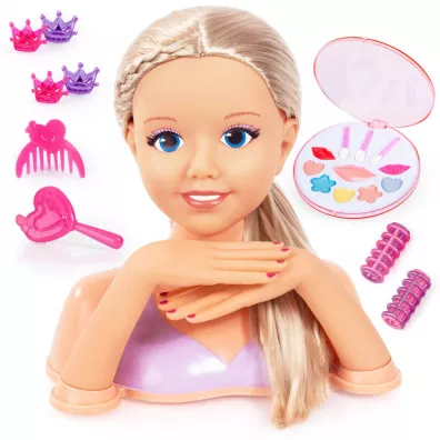 G�owa do stylizacji z kosmetykami Bayer