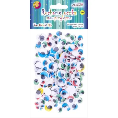 Aliga Ruchome oczka samoprzylepne 100 szt