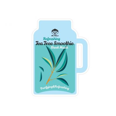 Dr. Mola Refreshing Tea Tree Smoothie maseczka do twarzy w pachcie oczyszczajco-odwieajca 23 ml