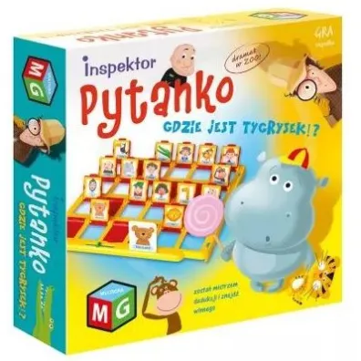 Gra Rodzinna Inspektor Pytanko Gdzie jest tygrysek Multigra