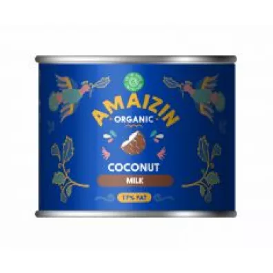 Amaizin Coconut milk - nap�j kokosowy bez gumy guar (17 % t�uszczu) (karton) 200 ml Bio