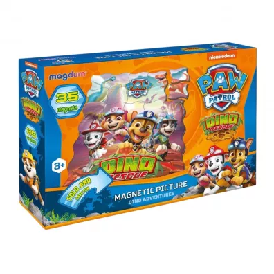 Maksik Psi Patrol. Dino adventures - zestaw magnes�w