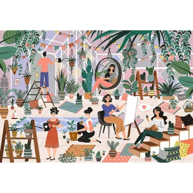 Puzzle 1500 el. Everyday Joy. Botanic Vibes Trefl