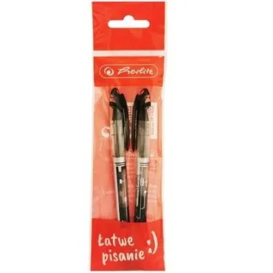 D�ugopis �elowy Diggy 0,5mm czarny 2 szt HERLITZ