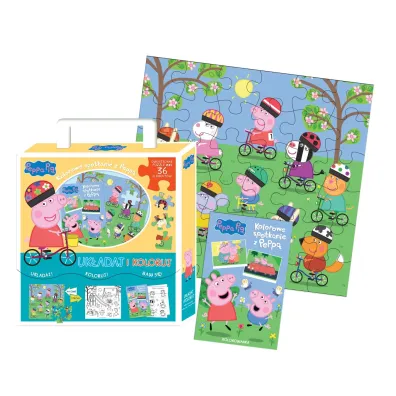 Peppa Pig. Uk�adaj i koloruj